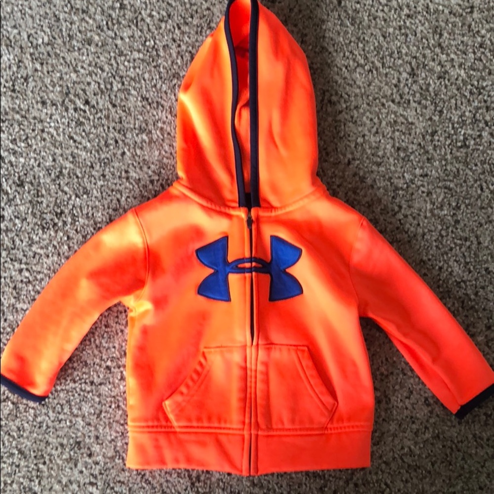 Toddler Under Armour Zip Up 12 month